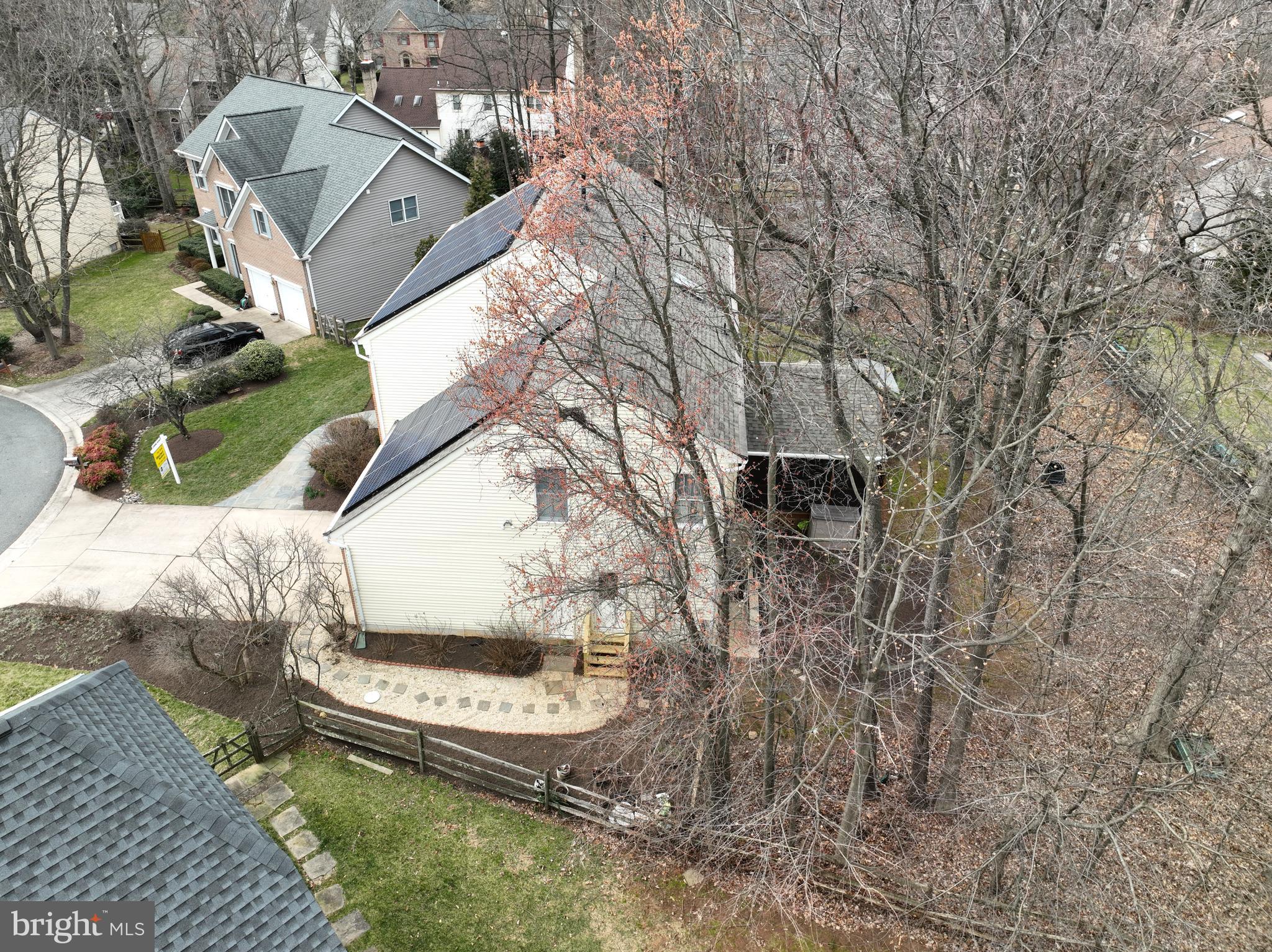 8001 Boulder Ridge Way Gaithersburg, MD 20882 - Photo 86 of 89 Aerial size view of the house