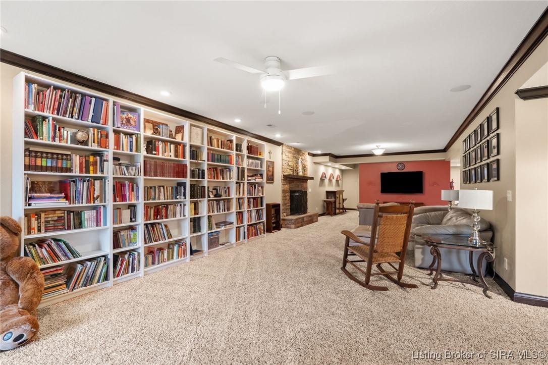 937 Big Indian Road Northeast Corydon, IN 47112 - Photo 61 of 73 Bookshelves do not remain