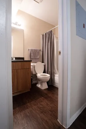 a outdoor space with patio lots of furniture