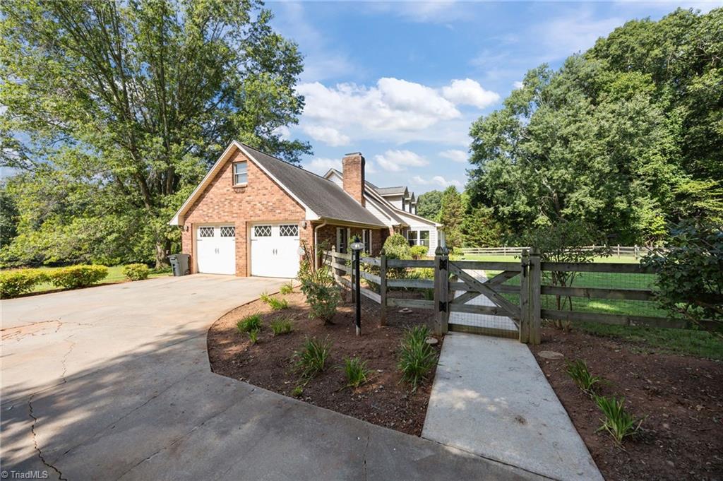 Side-Entry Two-Car Garage with Additional Walk-Out Door