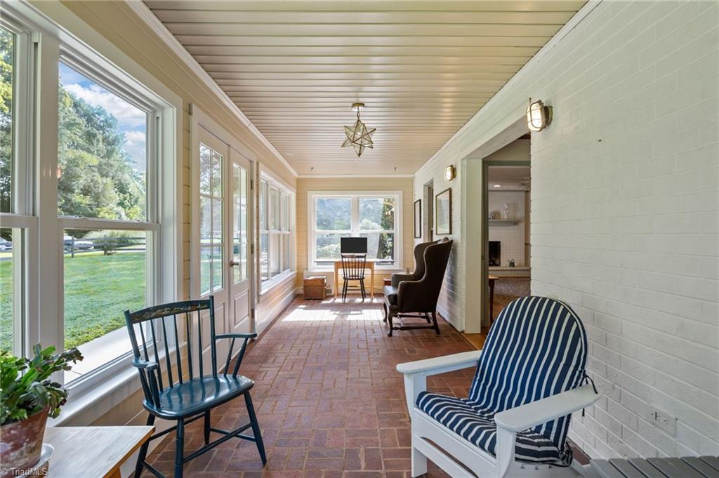 Enter via the Bright, Spacious covered porch