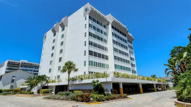 a front view of a building