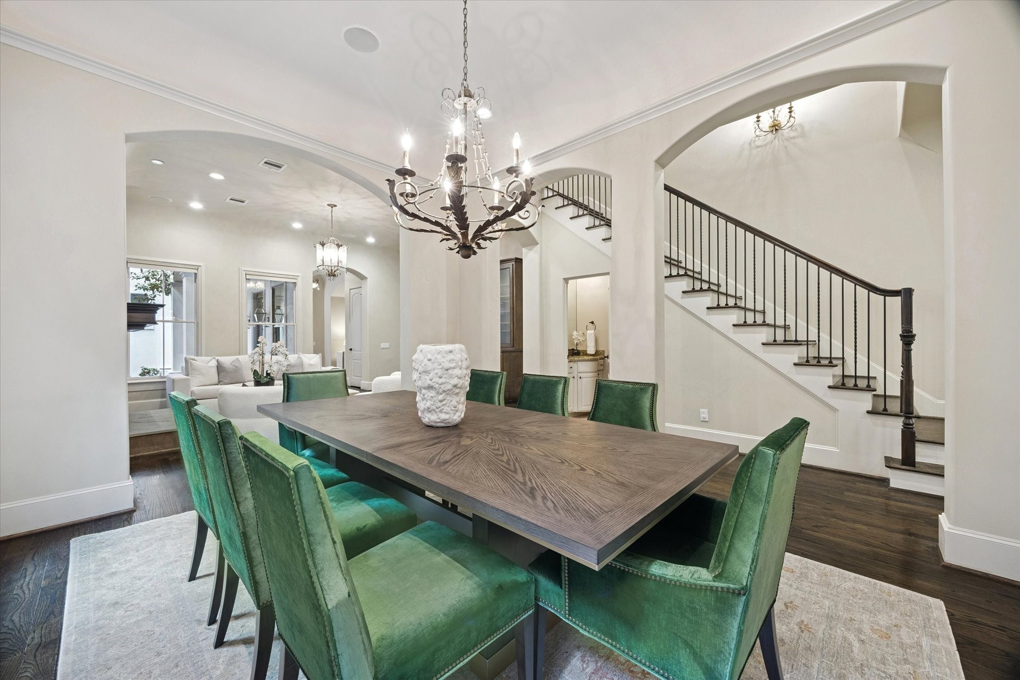 2145 Fairview Street Houston, TX 77019 - Photo 14 of 50 Formal Dining Room adjacent to living..