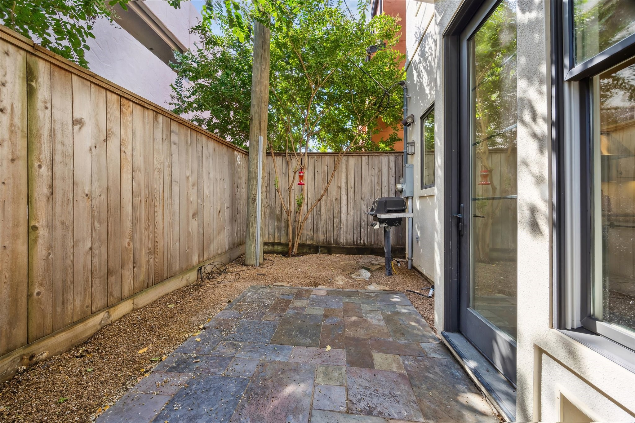 2145 Fairview Street Houston, TX 77019 - Photo 22 of 50 Back Courtyard off of the Kitchen