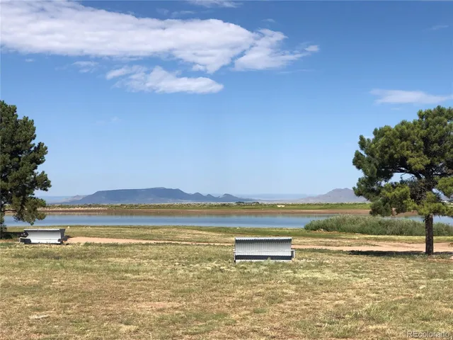 a view of an ocean and beach