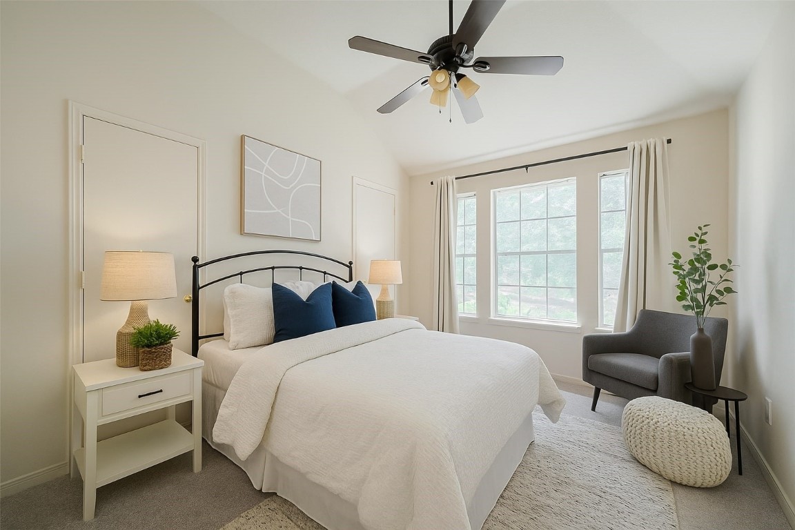 619 Bending Bough Drive Spring, TX 77388 - Photo 21 of 41 a bedroom with a bed and a couch