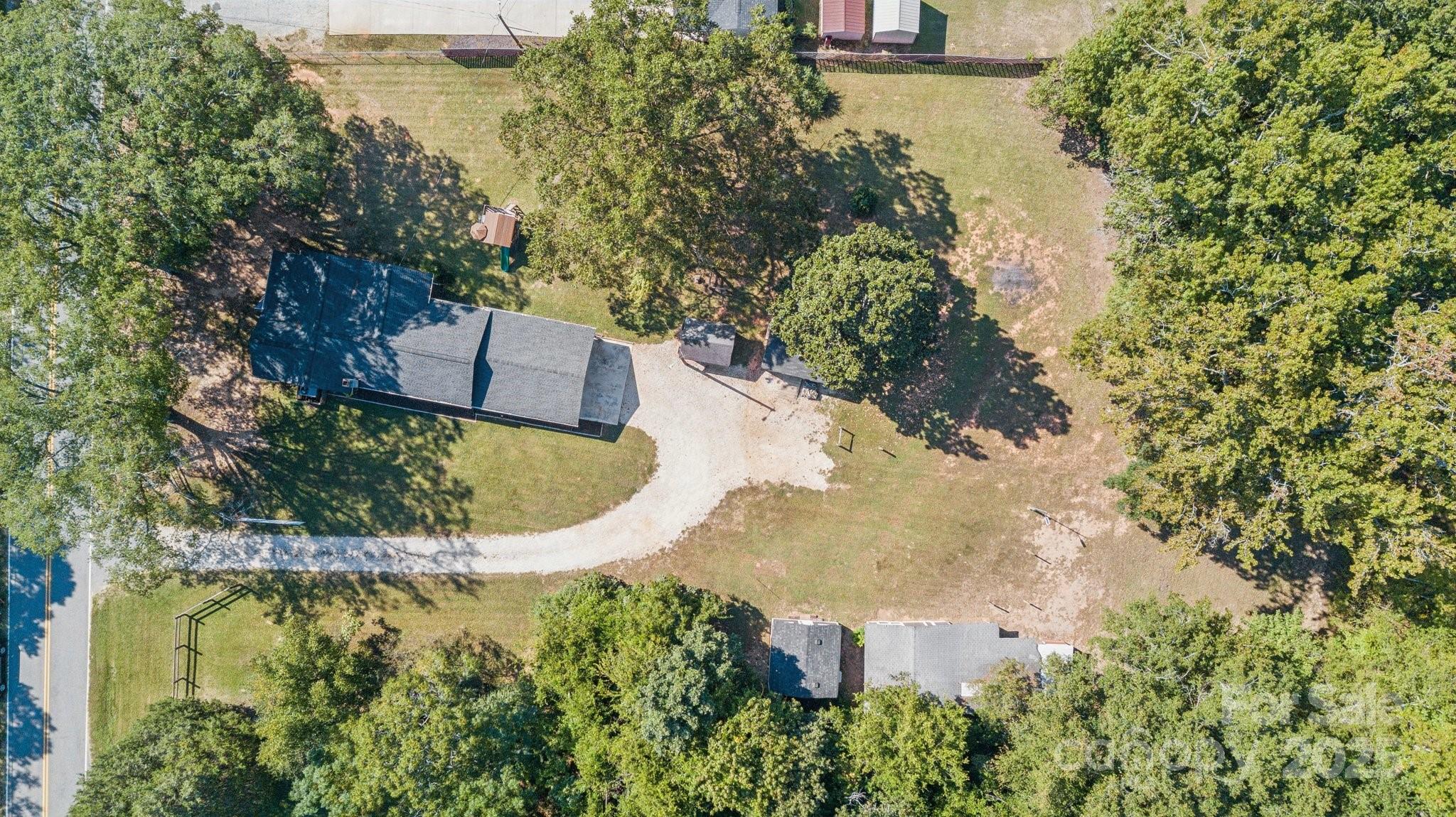1225 Liberty Road Chester, SC 29706 - Photo 31 of 37 an aerial view of a house with a yard