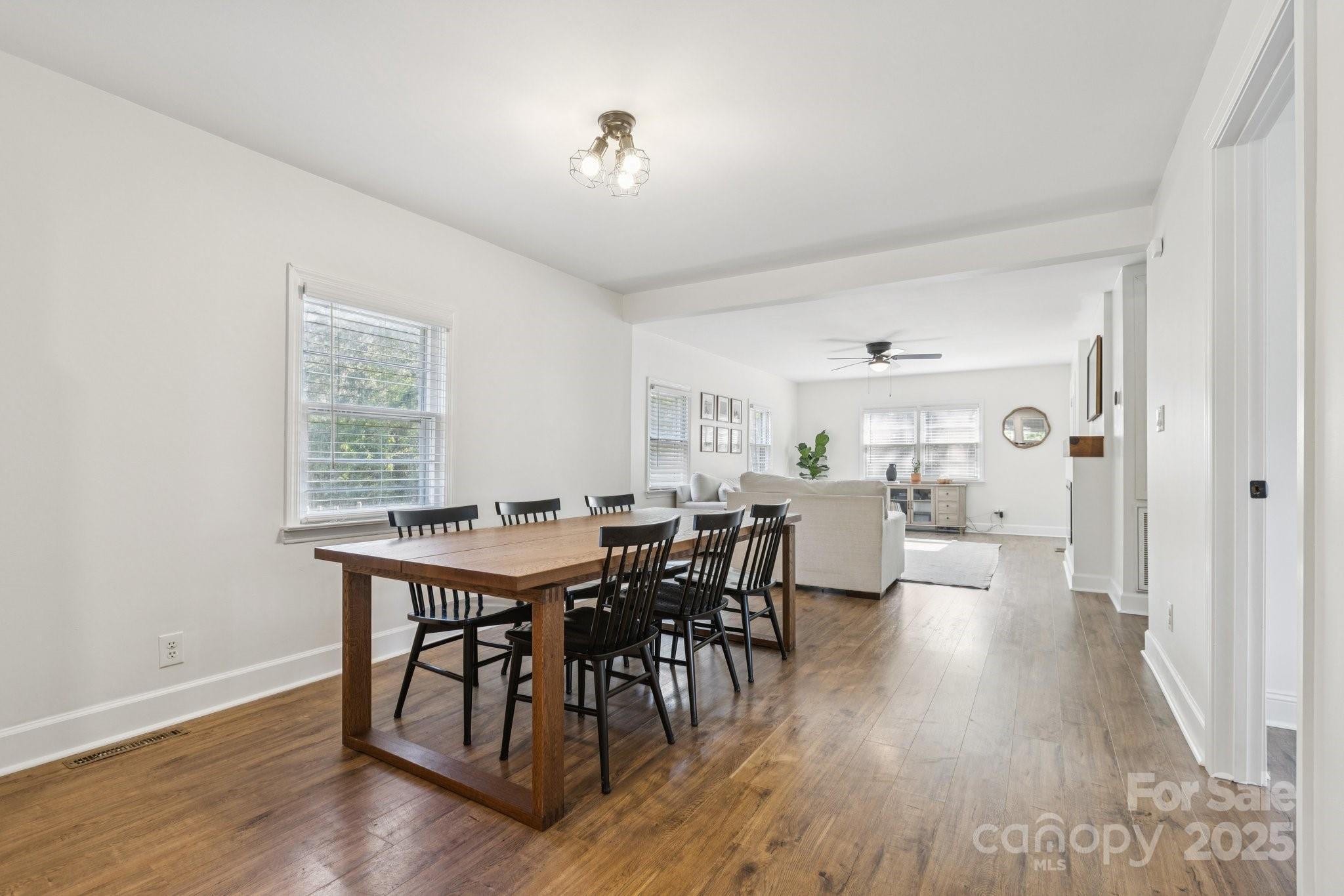1225 Liberty Road Chester, SC 29706 - Photo 8 of 37 a view of a dining room with furniture and wooden floor