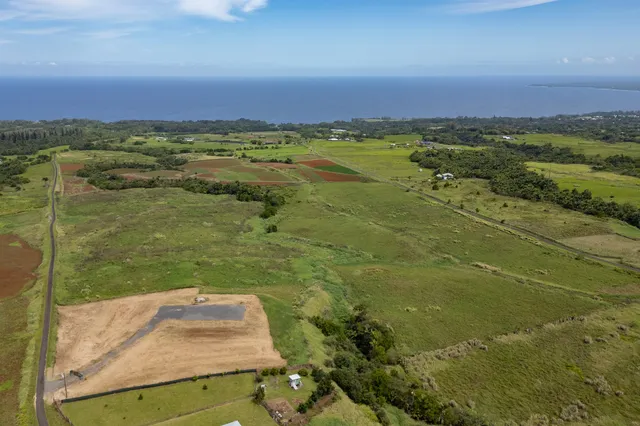 a view of an ocean and a beach