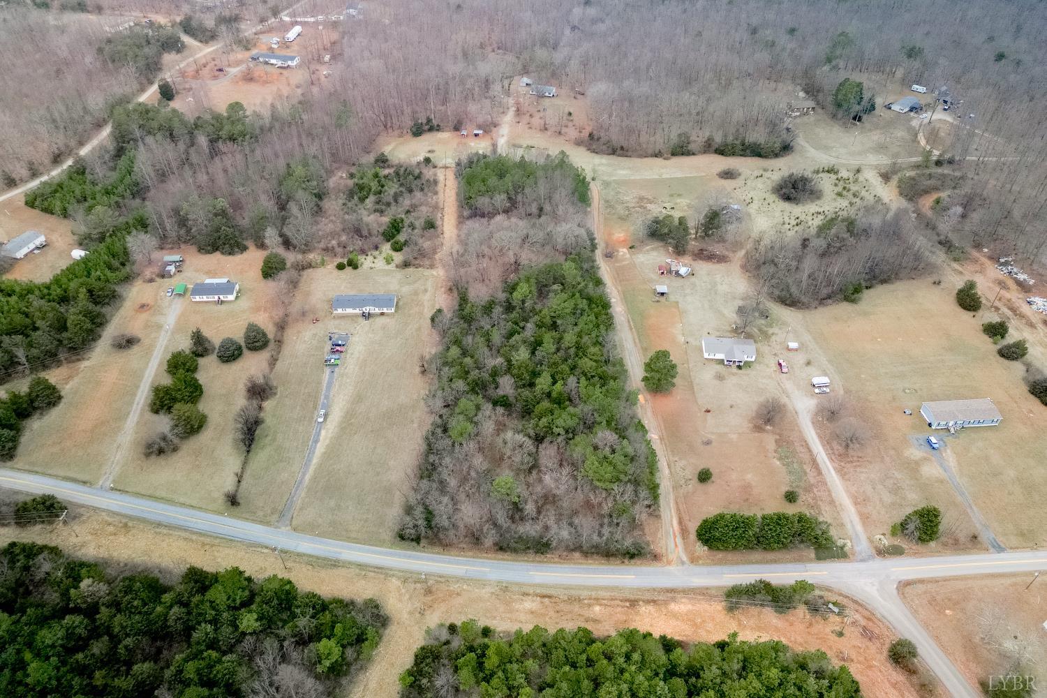 5 Spring Mill Road Concord, VA 24538 - Photo 11 of 19 an aerial view of a house with a yard