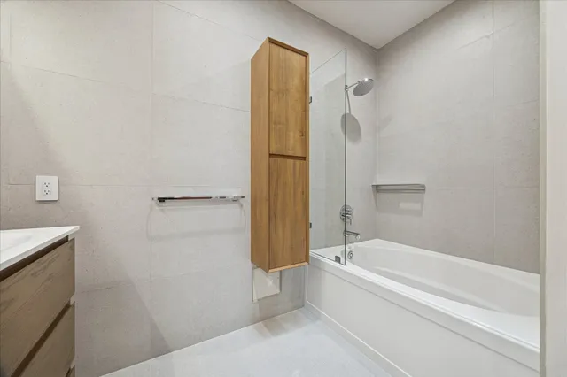 a view of backyard with green space