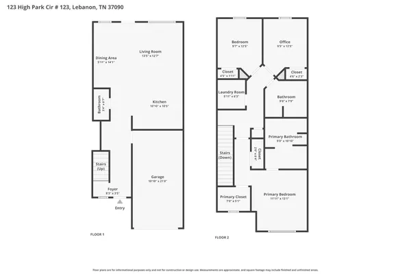 $330,000 | 172 High Pk Circle, Unit 172, Lebanon, TN 37087