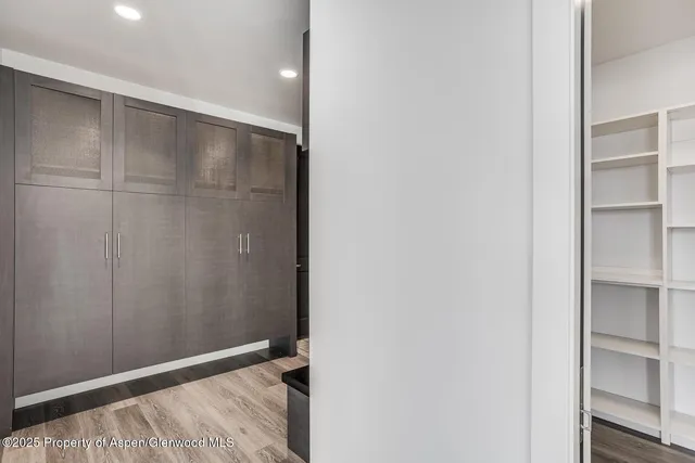 a view of front door