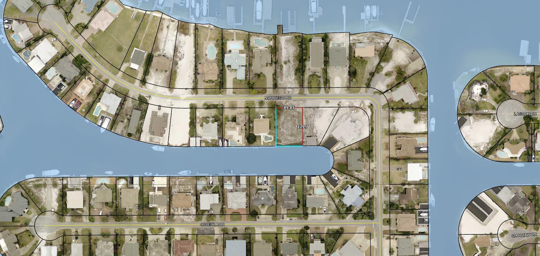 526 Norriego Road Destin, FL 32541 - Photo 8 of 9 map lot 526