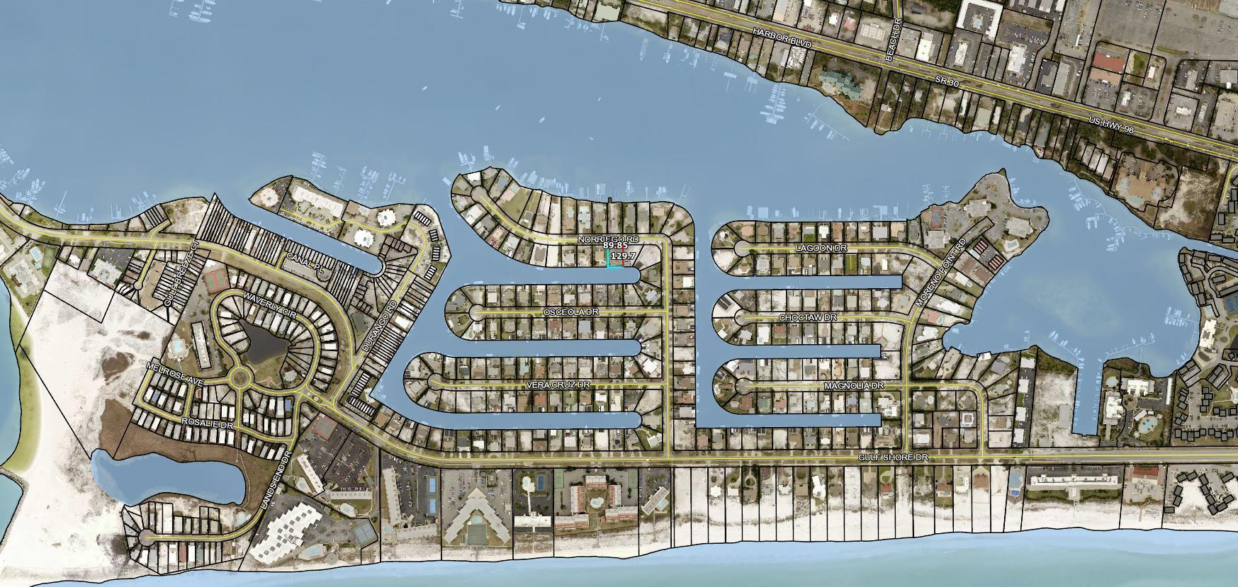 526 Norriego Road Destin, FL 32541 - Photo 9 of 9 map2 lot 526