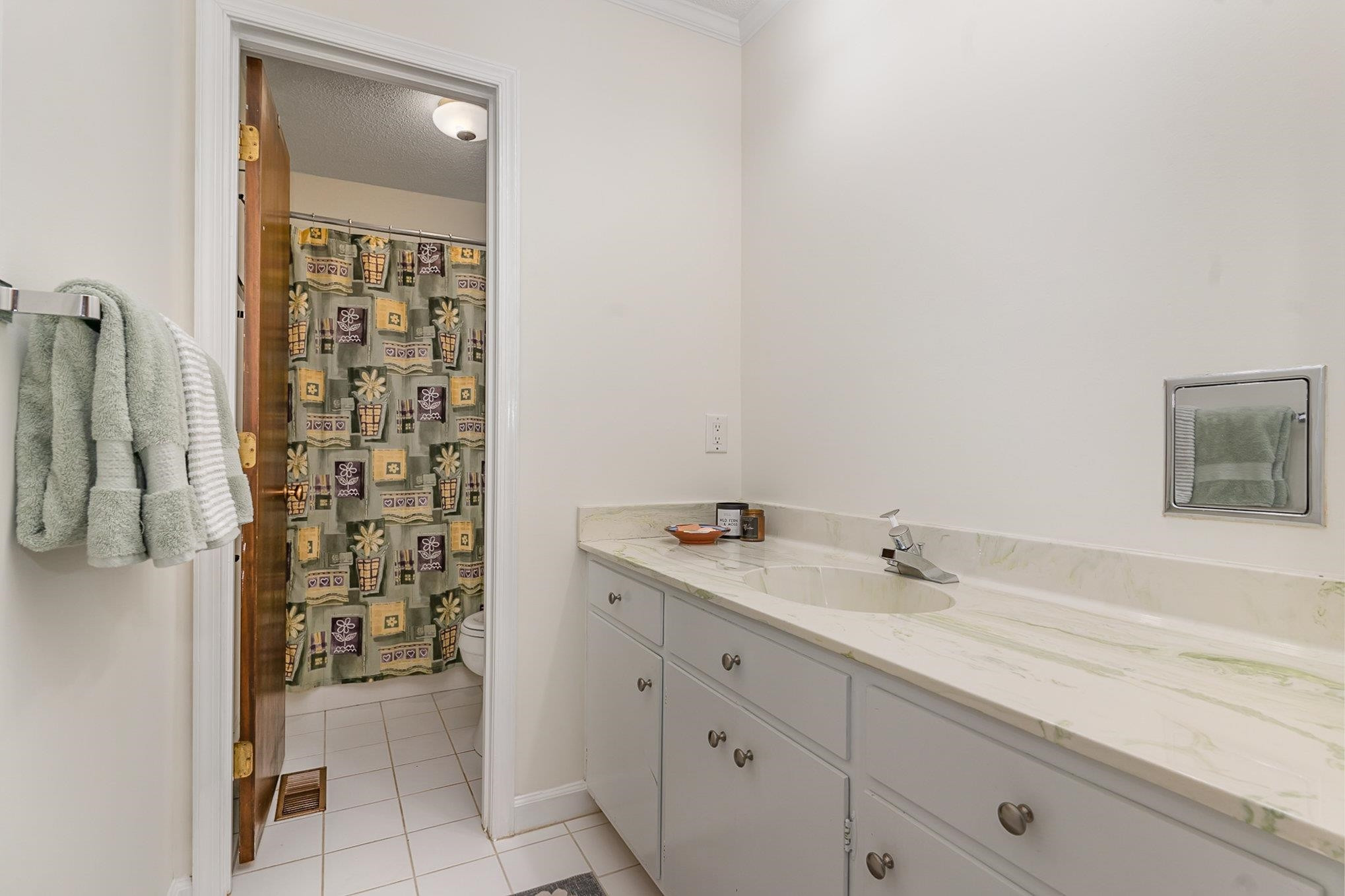 425 Sledge Road Louisburg, NC 27549 - Photo 16 of 30 a bathroom with a shower and a sink