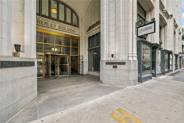 a view of front door of house
