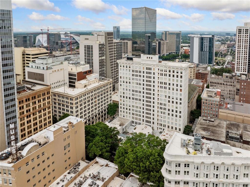 57 Forsyth Street Northwest, Unit 16G Atlanta, GA 30303 - Photo 24 of 27 a view of a city with tall buildings