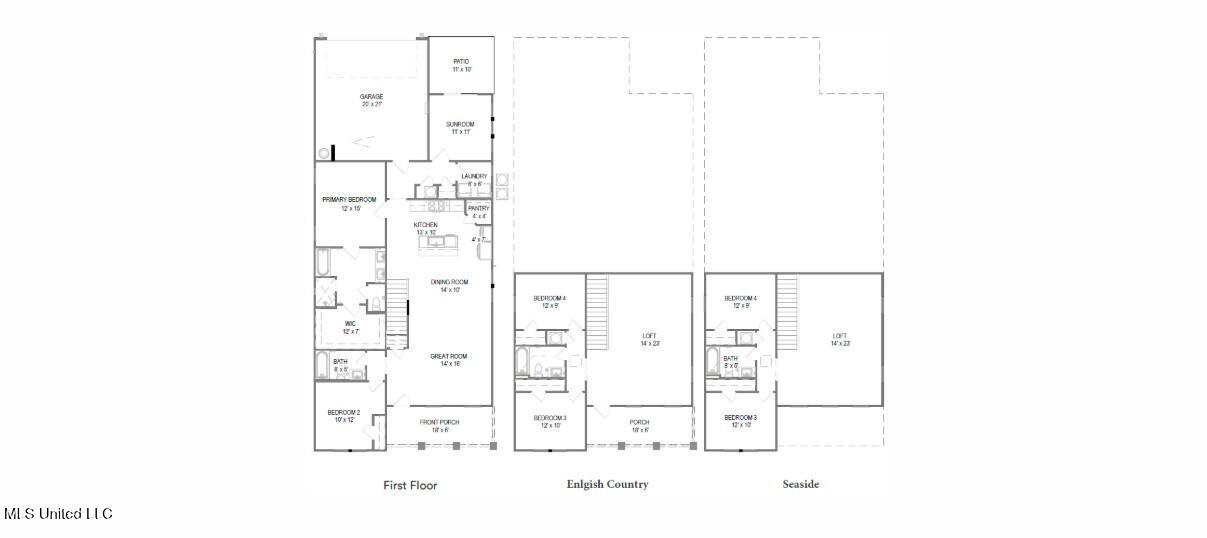 208 Savannah Gdns Road Ocean Springs, MS 39564 - Photo 23 of 23 Floorplan