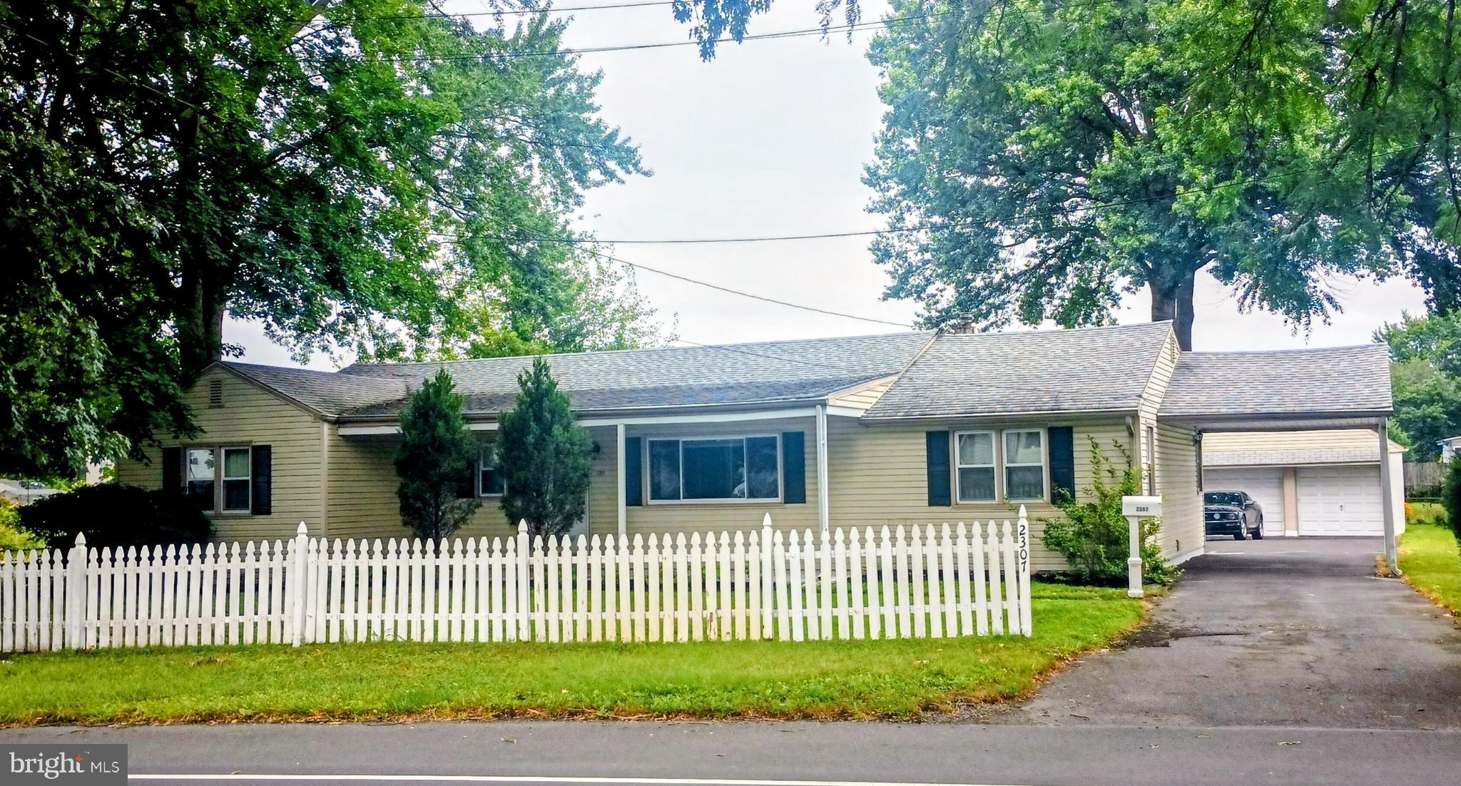 2307 State Rd. Croydon, PA 19021 - Photo 2 of 36 a front view of a house with a garden