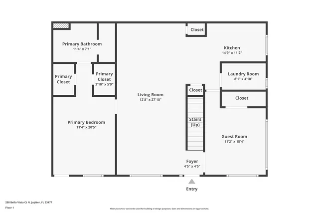 $795,000 | 280 Bella Vista Court North, Unit 41H, Jupiter, FL 33477