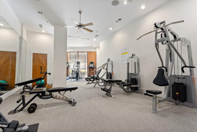 870 Inman Village Parkway Northeast, Unit 203 Atlanta, GA 30307 - Photo 25 of 43 a view of a room with gym equipment