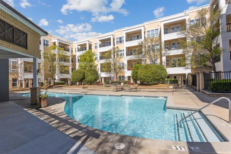 870 Inman Village Parkway Northeast, Unit 203 Atlanta, GA 30307 - Photo 29 of 43 a view of outdoor space yard swimming pool and patio