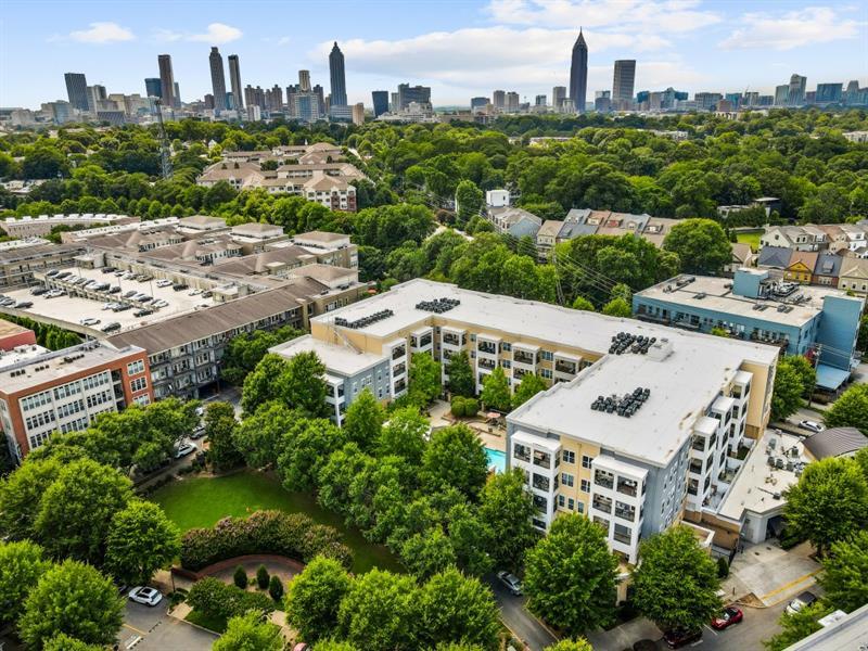 870 Inman Village Parkway Northeast, Unit 203 Atlanta, GA 30307 - Photo 35 of 43 a view of a city