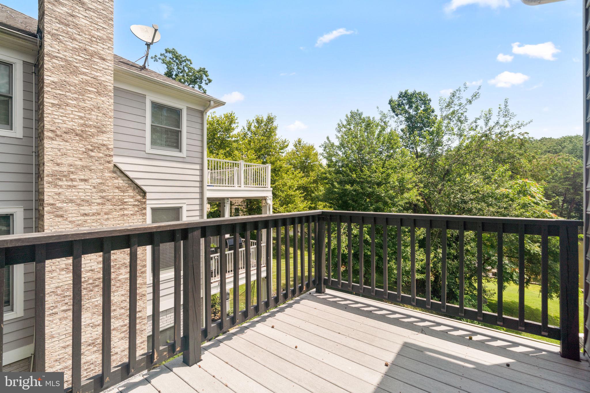 174 Acton Road Annapolis, MD 21403 - Photo 29 of 36 a view of balcony with wooden floor