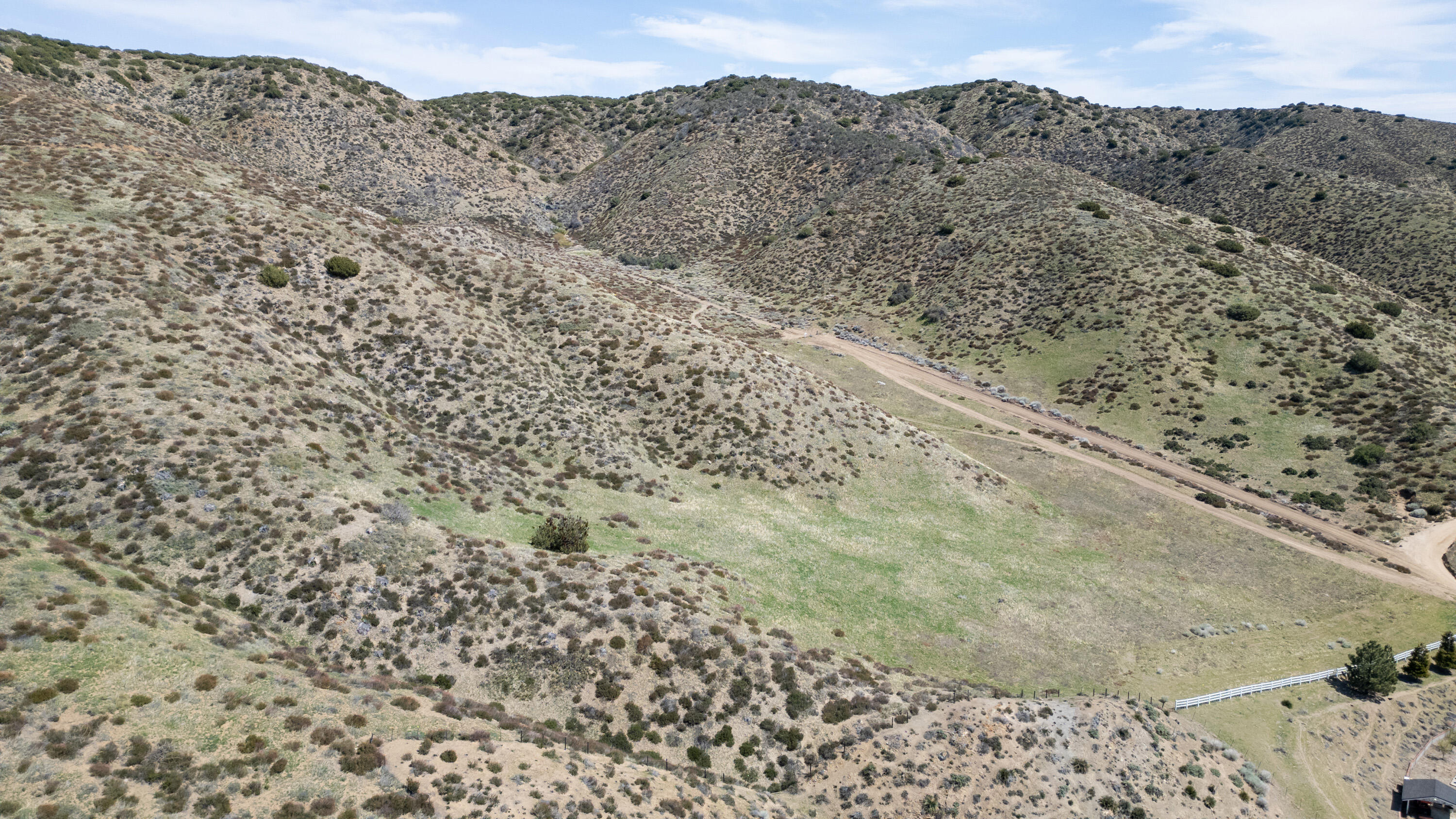 Shallow Springs Road South Palmdale, CA 93551 - Photo 4 of 14 a view of a dry yard with a mountain