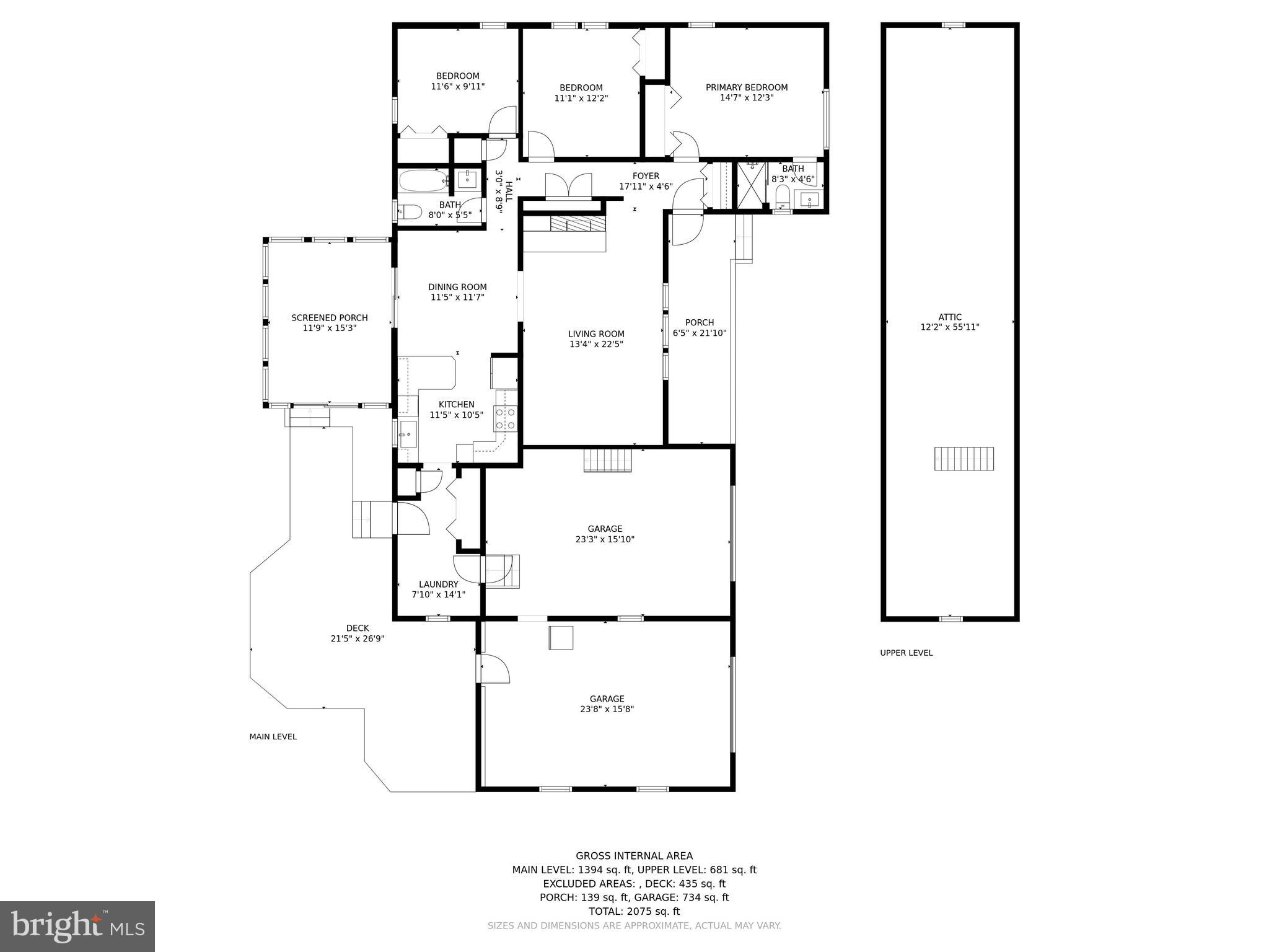 11433 Gum Point Road Berlin, MD 21811 - Photo 29 of 29 House Floor Plan