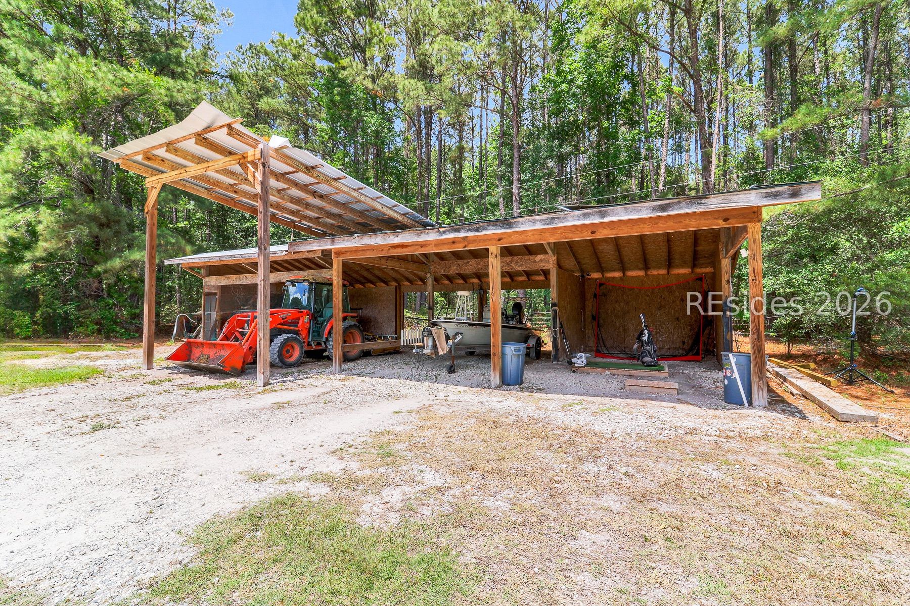 7724 Bees Creek Road Ridgeland, SC 29936 - Photo 57 of 82 Tractor Shed