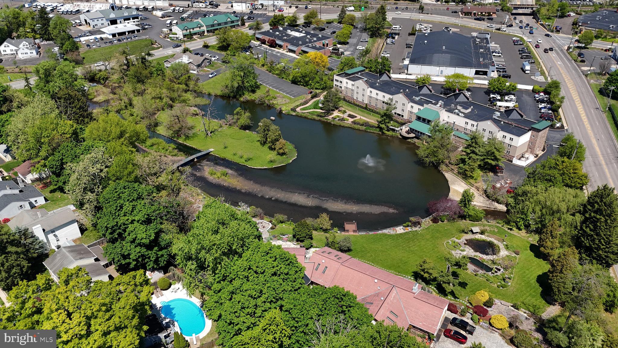 609 Mansfield Road Willow Grove, PA 19090 - Photo 61 of 68 an aerial view of a residential houses with outdoor space