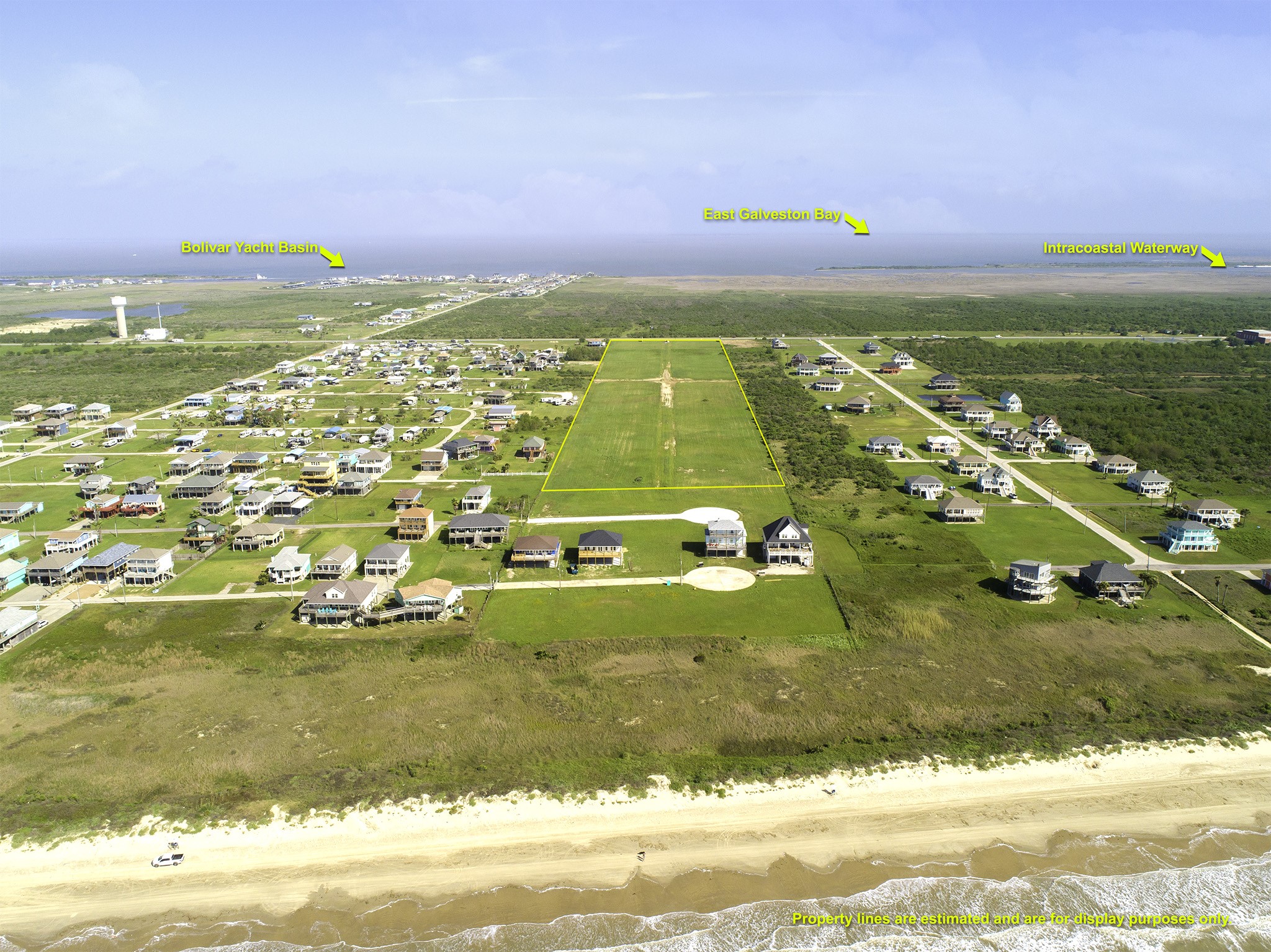 200 State Highway 87 Crystal Beach, TX 77650 - Photo 6 of 10 a view of an ocean and a beach
