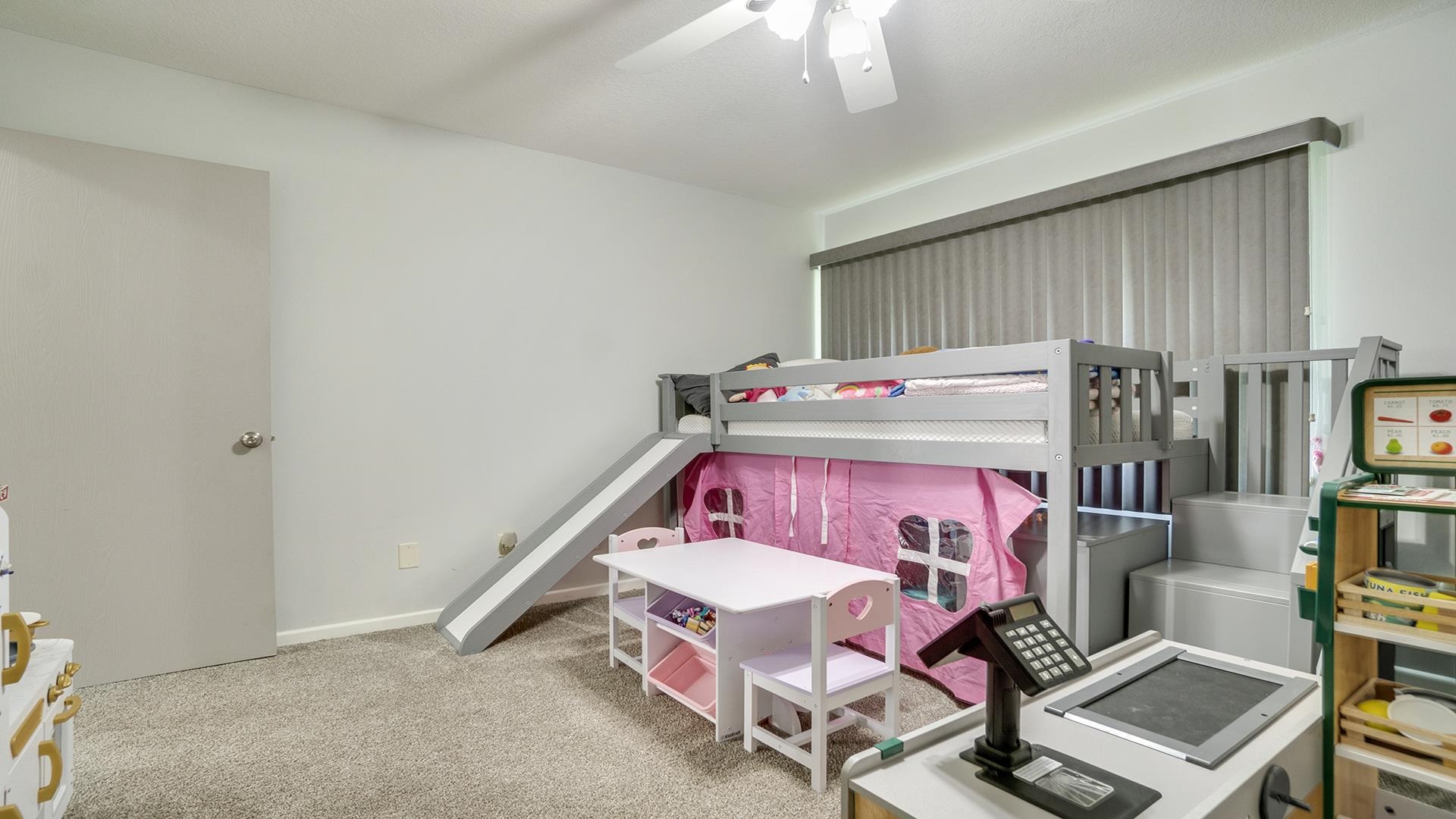 1065 Idle Oak Run Dixon, IL 61021 - Photo 20 of 44 a bedroom with a bed and a chandelier