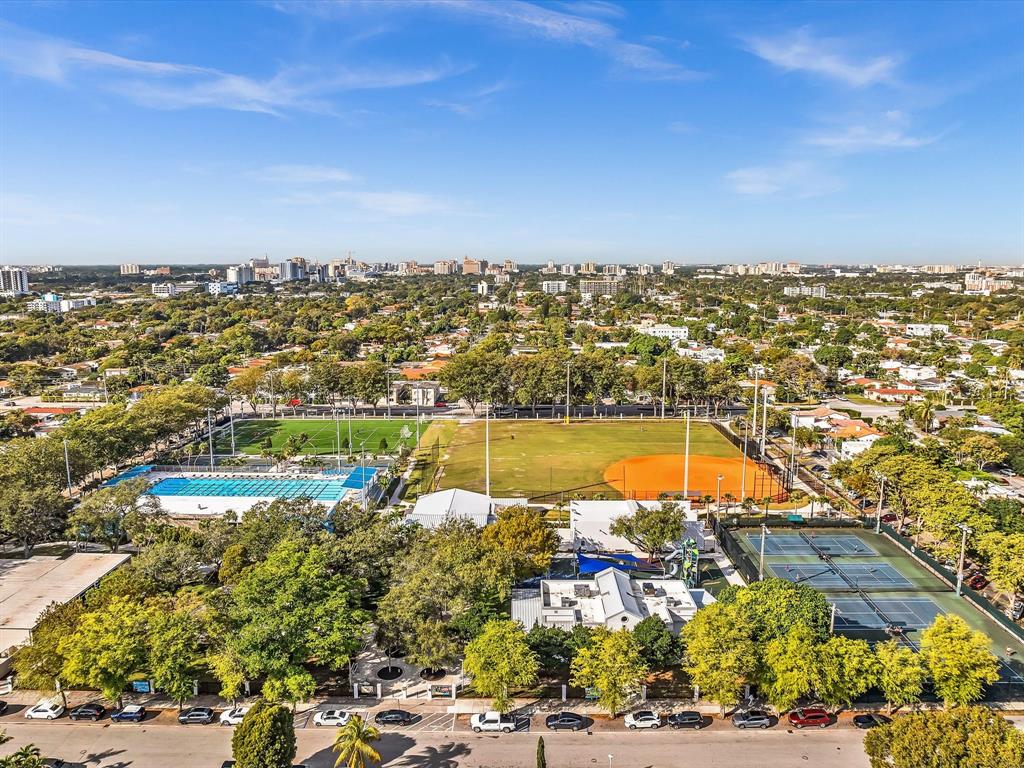 2347 Southwest 18th Street Miami, FL 33145 - Photo 45 of 46 an aerial view of residential building and lake