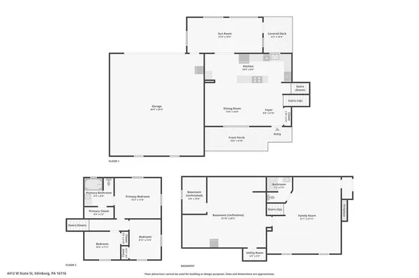 $379,316 | 4412 West State Street, Edinburg, PA 16116