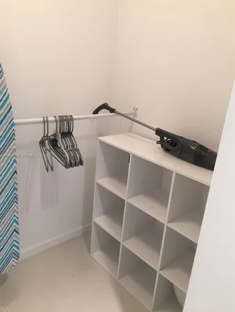 a view of walk in closet