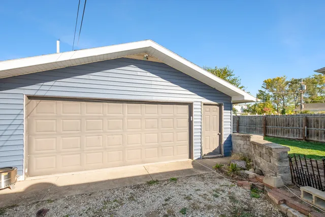 a backyard of a house