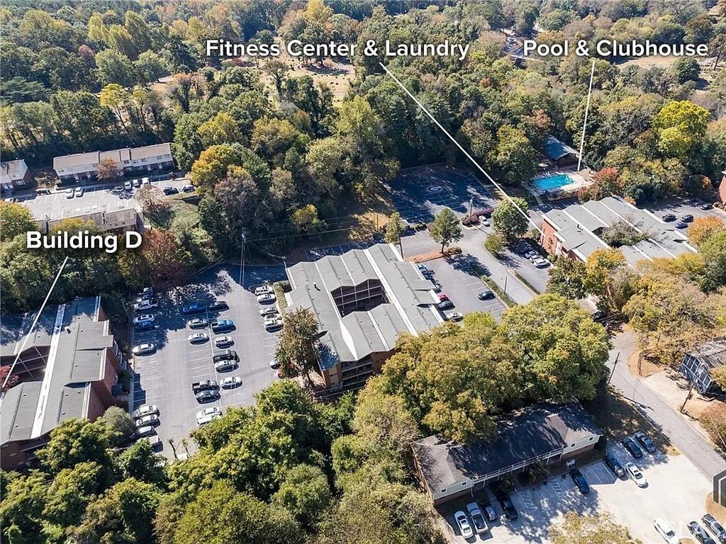 250 Little Street, Unit D107 Athens, GA 30605 - Photo 20 of 20 an aerial view of residential house with outdoor space