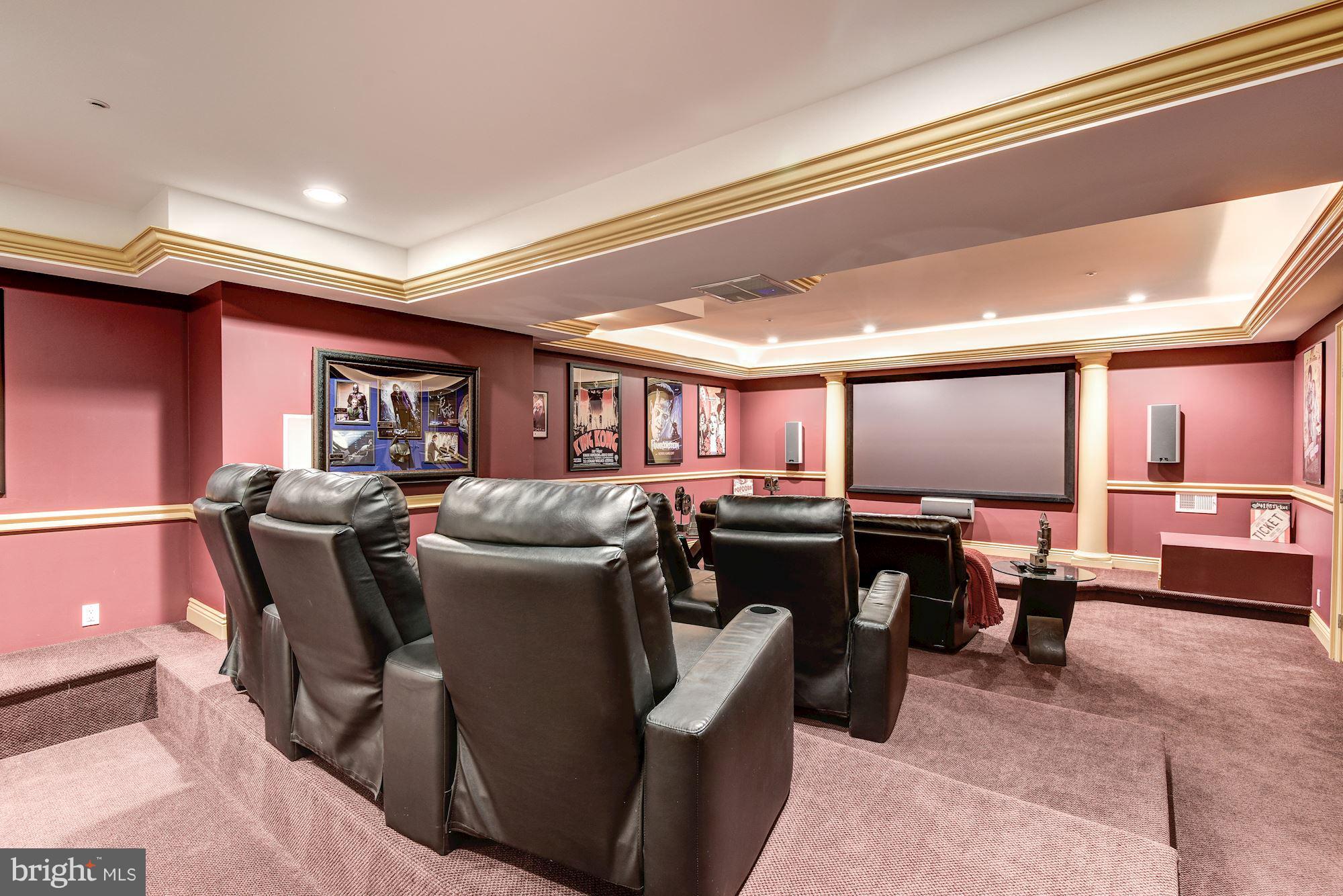 10010 Gary Road Potomac, MD 20854 - Photo 23 of 30 State of the Art Home Theater