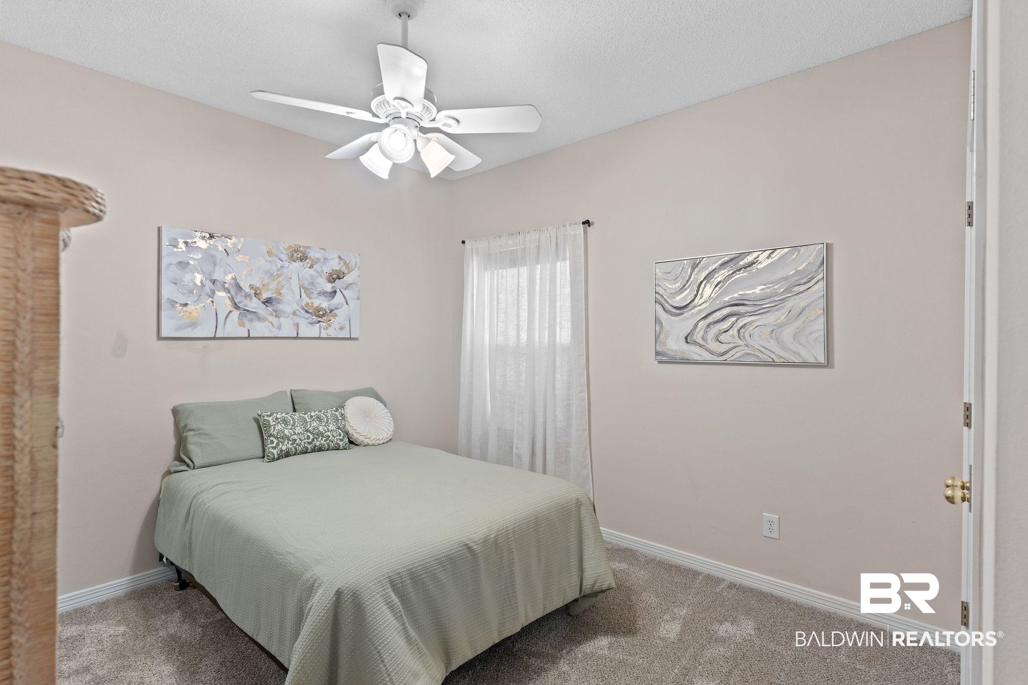 2651 South Juniper Street, Unit 203 Foley, AL 36535 - Photo 15 of 22 Carpeted bedroom with baseboards and a ceiling fan