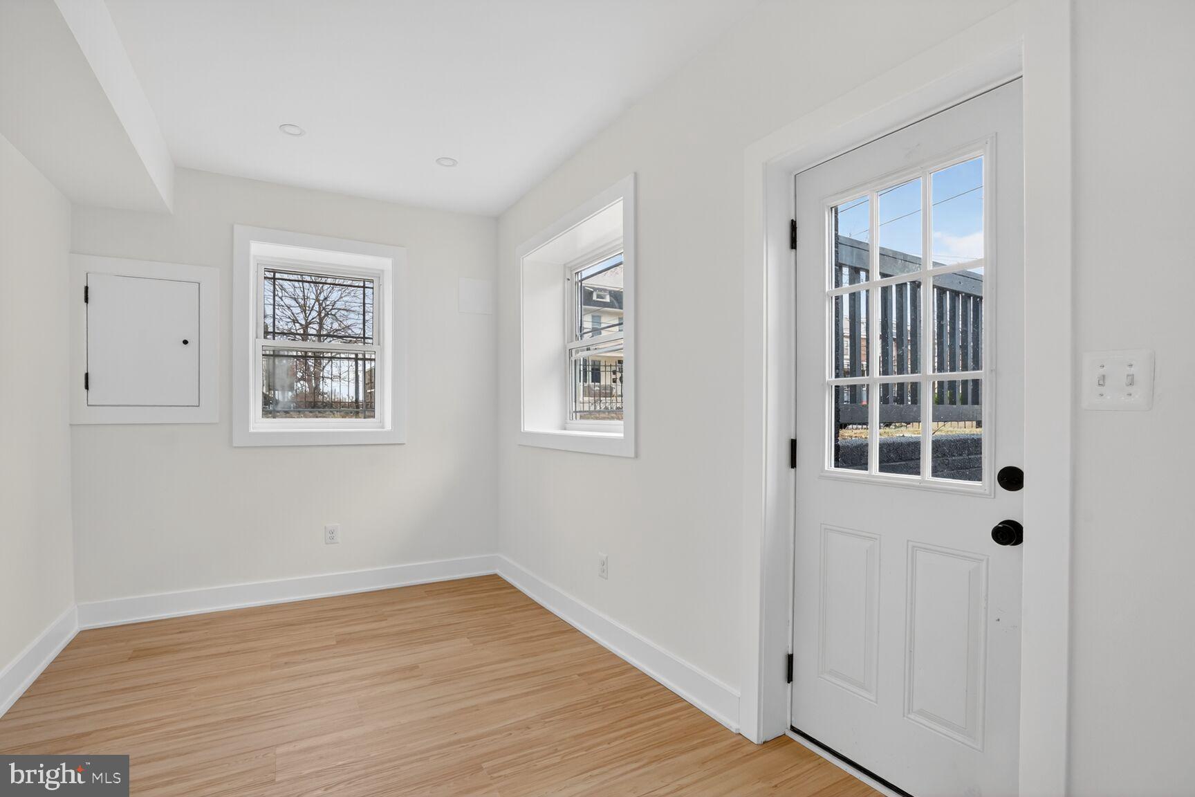 4629 9th Street Northwest Washington, DC 20011 - Photo 37 of 41 a view of an entryway with wooden floor
