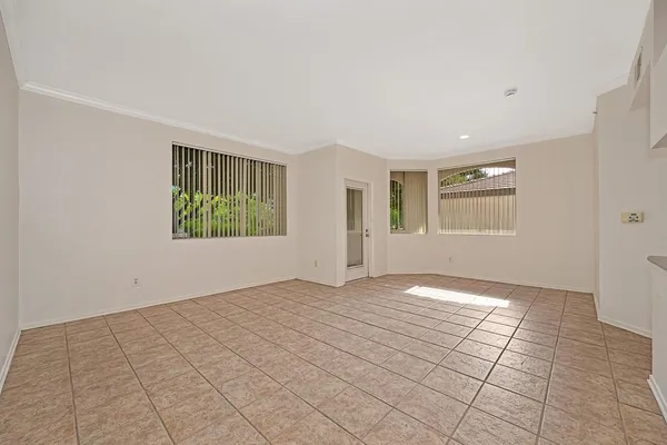wooden floor in an empty room