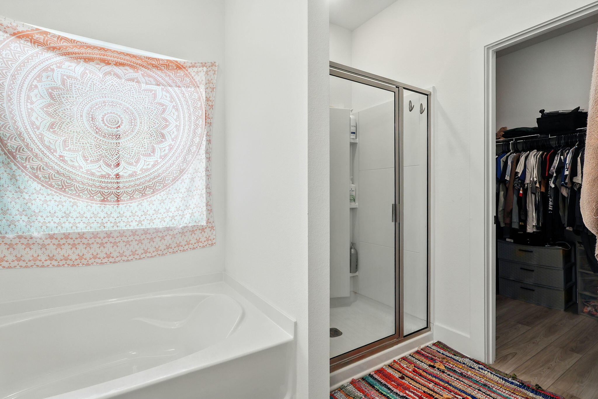 231 Lyla Lane Crestview, FL 32539 - Photo 25 of 30 a bathroom with a bathtub and a shower