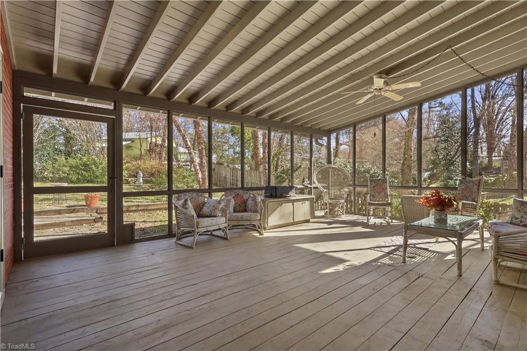 1040 Cantering Road High Point, NC 27262 - Photo 21 of 49 Screened porch