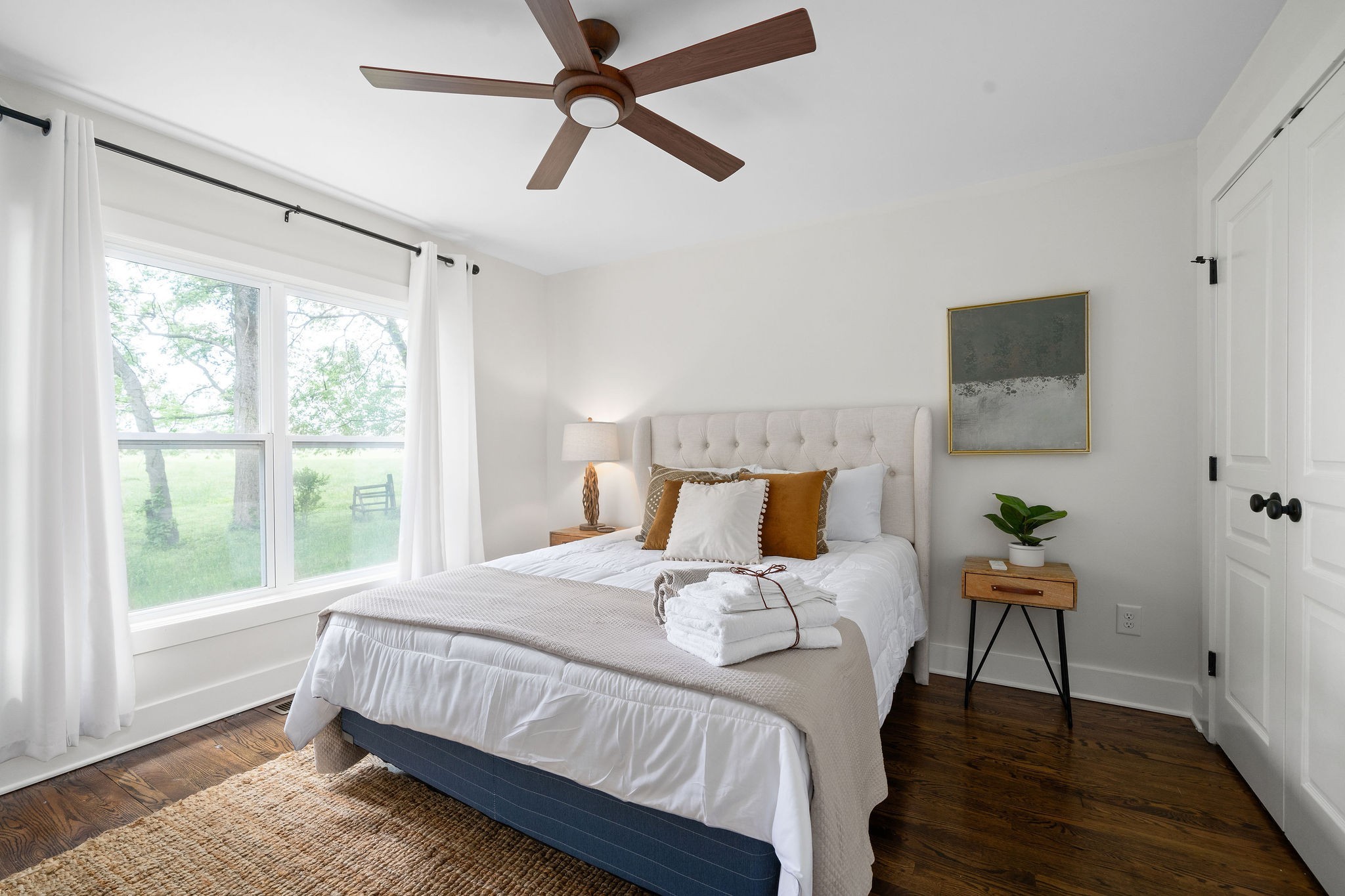 3612 Rossview Road Adams, TN 37010 - Photo 26 of 41 a bedroom with a bed and a window
