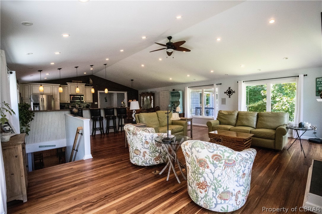 2471 Regent Road Topping, VA 23169 - Photo 17 of 40 Custom milled hardwood floors