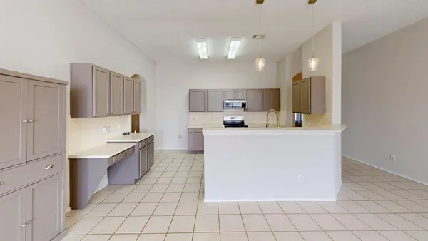 a view of cabinets
