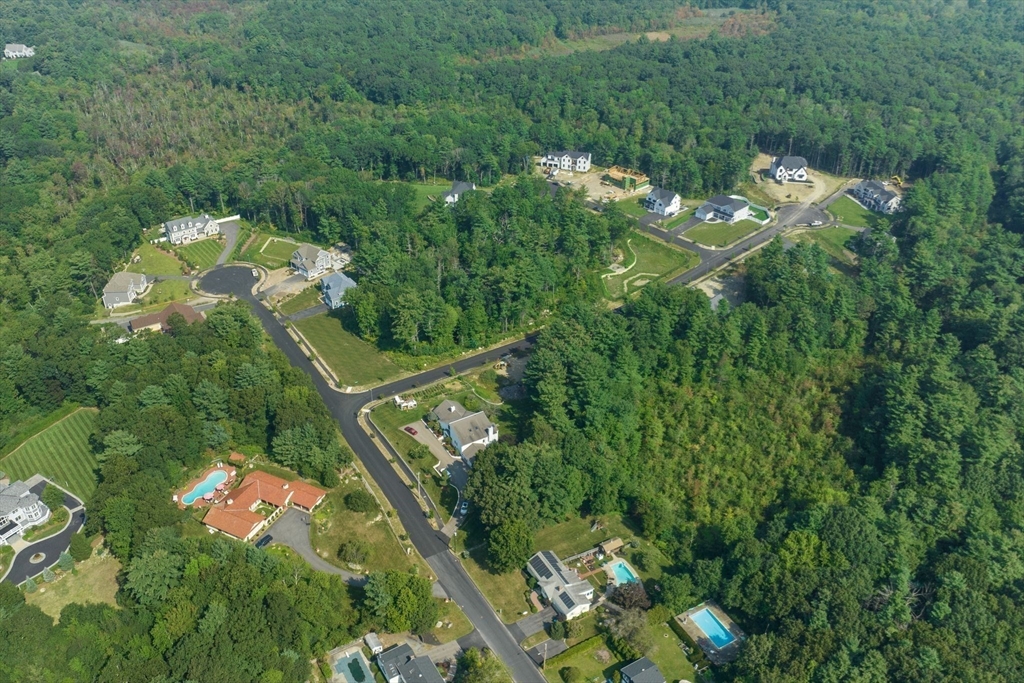 25 Holly Way Canton, MA 02021 - Photo 16 of 25 an aerial view of a residential houses with yard and green space